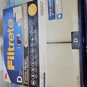 NEW- Filtrete 3M Filter Size D Model # 1150099 x [2]